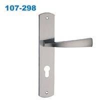 zinc door handle,plate door handle,door lock,Conjuntos de Entrada,Conjuntos de Interior