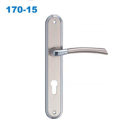 zamak exterior door handle/door handle lock/plate handle/TÜRSCHLÖSSER/Ручки межкомнатные 170-15