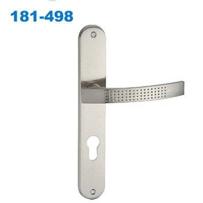 zamak exteriordoorhandle/door handlelock/plate handle/ГАРНИТУРЫДВЕРНЫЕ/Maçanetas em Alumínio 181-498