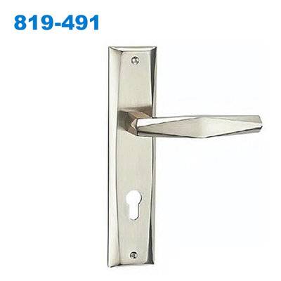 zamak exterior door handle/door handle lock/plate handle/двери входные /Maçanetas 819-491
