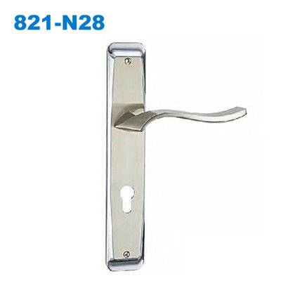 door handle/zinc handle/plate door handle/Klamka drzwiowa/Ручки дверные Sillur  821-N28