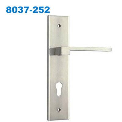 door handle/zinc handle/plate door handle/Drzwi wewnętrzne/Ручки замки  8037-252