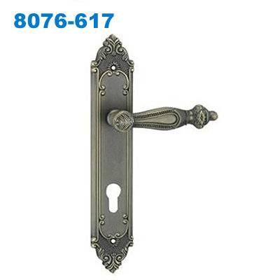 mortice lock/mortise lock/plate door handle/Drzwi wewnętrzne/Ручки замки 8076-617