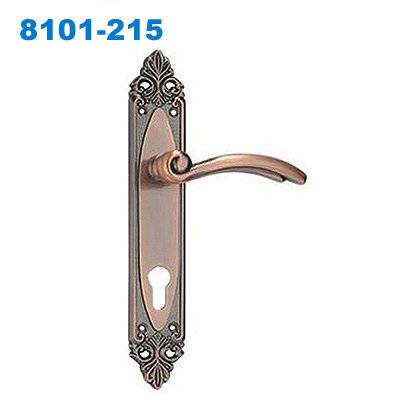 zinc door handle/ plate door handle/door lock/межкомнатные двери/Maçanetas  8101-215
