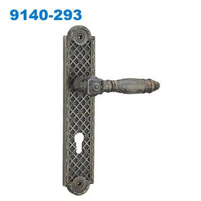 door handle/zinc handle/plate door handle/Drzwi wewnętrzne/Ручки замки 9140-293