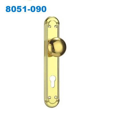 zinc door handle/UK plate door handle/South Africa door lock/TÜRSCHLÖSSER/Ручки межкомнатные8051-090