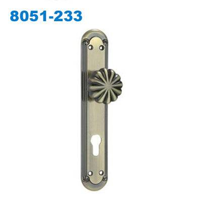 KENYA door handle/UK lever handle/South Africa plate handle/двери ручки /Maçanetas em Zamac 8051-233