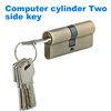 cylinder/door lock/key-key/key-knob/Ручки замки Computer cylinder Two side key