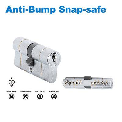 cylinder lock/lock core/door lock/Manillas puertas/fechaduras Anti-Bump snap-safe