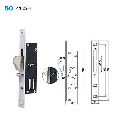 exterior door lock/security lock mechanism/yale lock/Akcesoria /замки 50 410SH