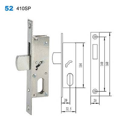 lock body/cylinder lock/door lock/Szyldy drzwiowe/дверные замки 52 410SP