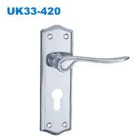 zinc door handle,UK plate door handle,South Africa door lock,двери ручки,Puxadores de Porta