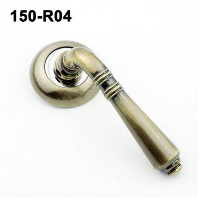 exteriordoorhandle/doorhandle lock/Klamki na krotkim szyldzie/Ukraine door handle/замков 150-R04