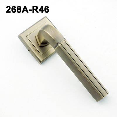 Exteriordoorhandle/Door Handle Lock/Klamki na krotkim szyldzie/Ukraine door handle/замков 268A-R46