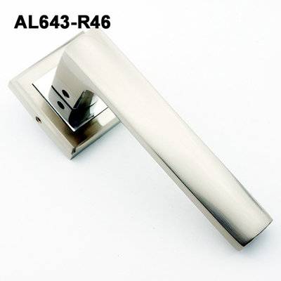 Exteriordoorhandle/Handle Lock/Klamki na krotkim szyldzie/Ukraine door handle/ AL643-R46