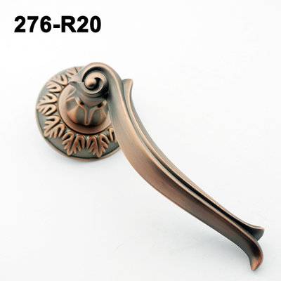 Exteriordoorhandle/Handle Lock/Klamki na krotkim szyldzie/Ukraine door handle/ 276-R20