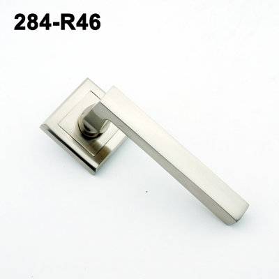 Exteriordoorhandle/Handle Lock/Klamki na krotkim szyldzie/Ukraine door handle/замков 284-R46