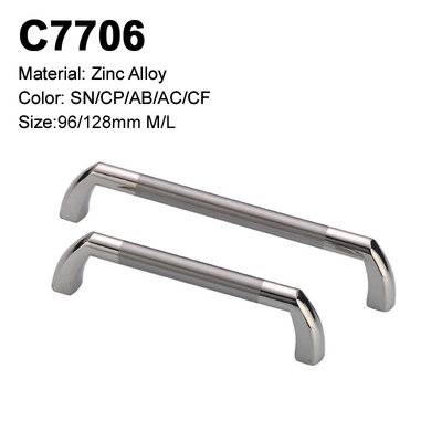 Classic Cabinet Handle Zamak Furniture Decorative handle single hole cabinet handle C7706