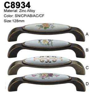 cabinet handle,Wardrobe handle,dresser pull,Antique Handles,decorative handle,furniture handle factory,zamak furniture handle,ceramic,ceramic cabinet handle