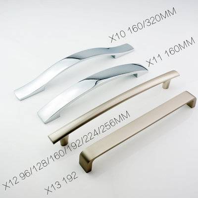 Cabinet Handle Furniture Decorative handle Aluminum Cabinet Handle X10 X11 X12 X13