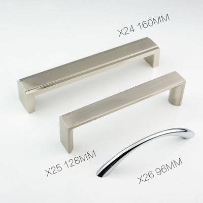 Cabinet Handle Furniture Decorative handle Aluminum Cabinet Handle X24 X25 X26