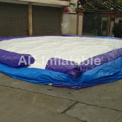 Bike jump air bag, inflatable adventure air cushion for trampoline park