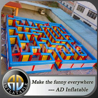 Entertainment inflatable maze game for rental, large inflatable toys for sale