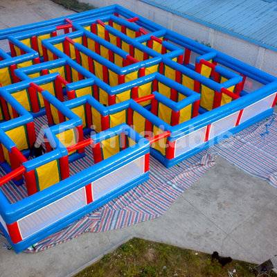 Entertainment inflatable maze game for rental, large inflatable toys for sale