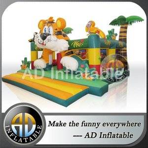 Inflatable jungle bounce house,Inflatable Moonwalk Jungle,Inflatable jungle bounce,inflatable bouncing house,bouncy castle for sale