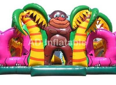 Inflatable Bouncer Monkey Jungle Theme Bounce House/amusement and water parks