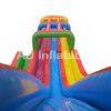 TRIPLE LINDY  3 lanes giant waterslide / cheap inflatable bouncers made in China