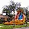 24ft Tall Dual Lane Lava Flow Water Slide/customized inflatable bouncy castles