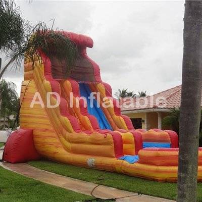 Huge waves Pipeline inflatable waterslides/top quality bounce round water slide