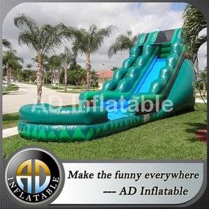 Amazon Falls Water Slide,Amazon themed inflatable slide,20ft waterslides,adventure falls water slide,double drop falls,pool water slide