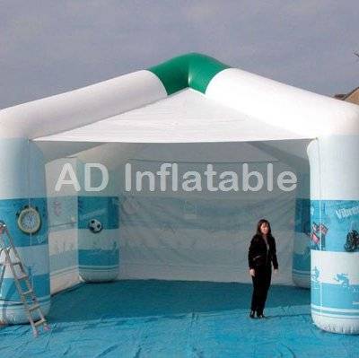 Advertsing 4 legs inflatable tents for events, inflatable tent / jumpers bouncers supplier