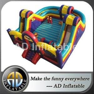 Bounce Slide Combo Playspace,Kids inflatable outdoor games,Theme park