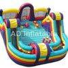 Kids inflatable outdoor Bounce Slide Combo Playspace