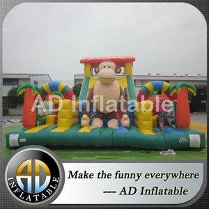 Obstacle Bounce House,Inflatable play structures,Guangzhou Inflatable Products