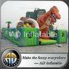 Jurassic Period dinosaurs inflatable park with jungle theme