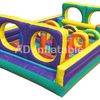 Adult challenge inflatable blow up obstacle course / wholesale bounce houses supplier
