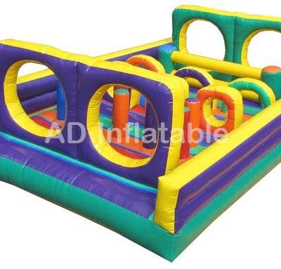 Adult challenge inflatable blow up obstacle course / wholesale bounce houses supplier