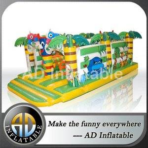 MINI bounce house,Jungle inflatable bouncer,Jungle jump inflatable