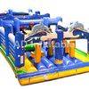 Under the Sea Inflatable trampoline obstacle, kids inflatable swimming pools wholesale price