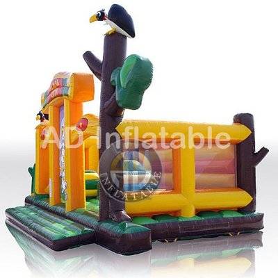 Western trampolines obstacle challenge inflatables