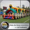 Longest train Challenge Inflatable attractions / high quality inflatable bounce houses price