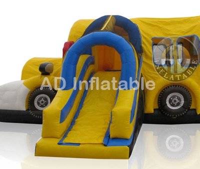 Inflatable trampoline school buses giant balloon