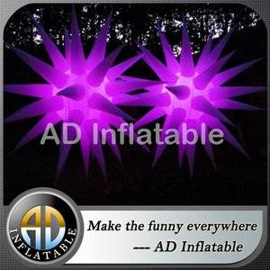 Inflatable solar led lights,Special LED Light Star,Wedding inflatable LED