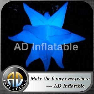 Inflatable hanging LED star,Color changing inflatable star,Stars shaped led inflatables