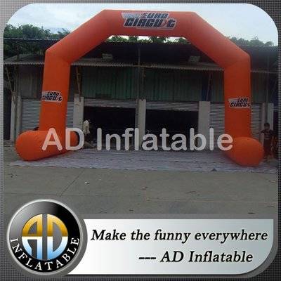 Giant Entrance Advertising Inflatable Arch For Winter Christmas Event