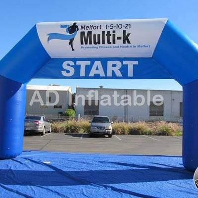 Inflatable rainbow arch, inflatable advertising arch, striking advertising inflatable arch